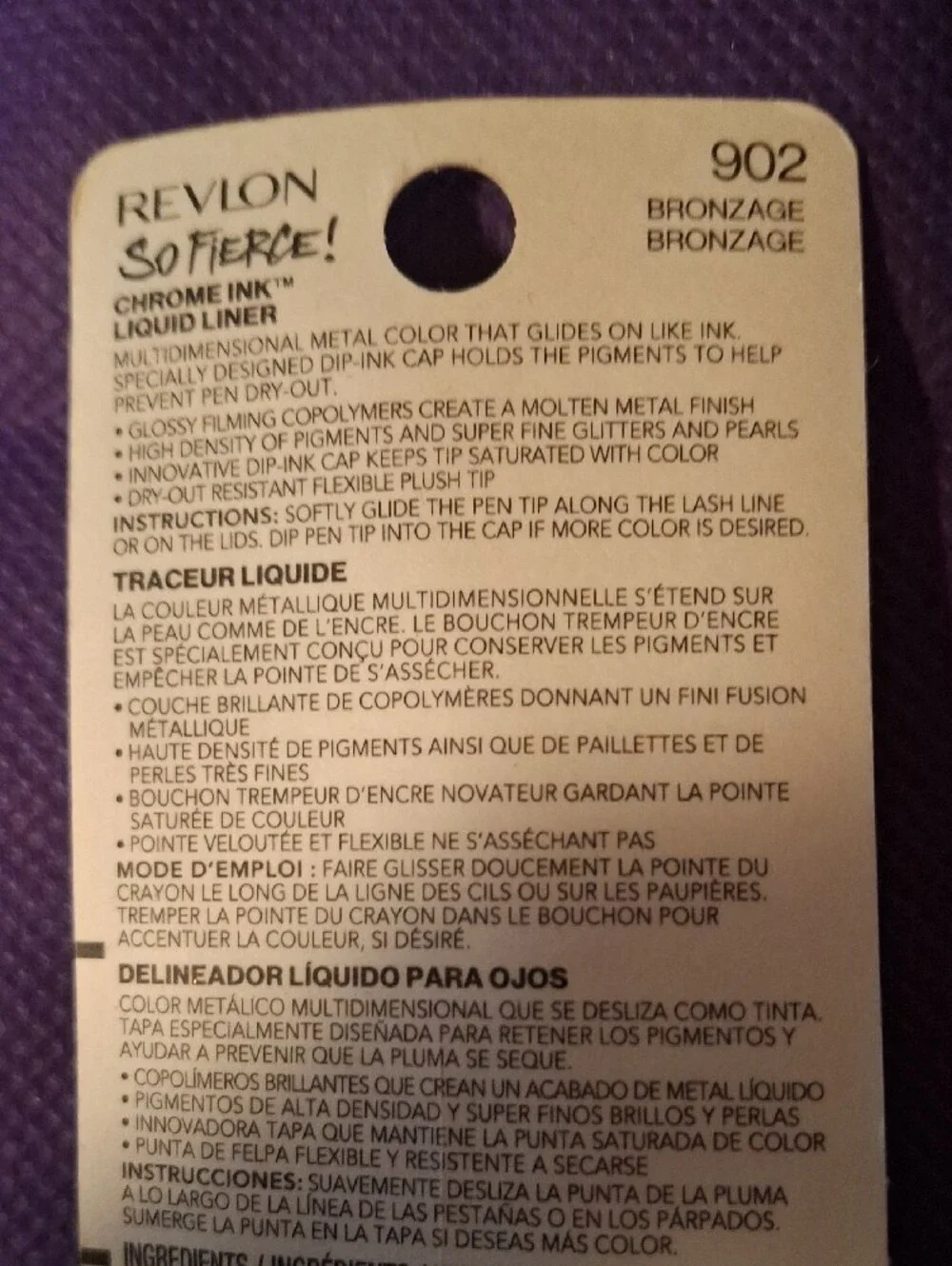 Revlon Liquid Chrome Liquid Liner - Bronze/Gold Metallic